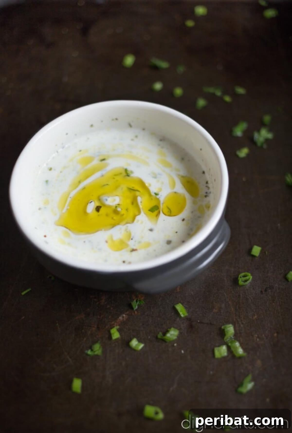 Crispy Gooey Cheese Sticks with Cool Buttermilk Sauce 5 Buttermilk sauce.
