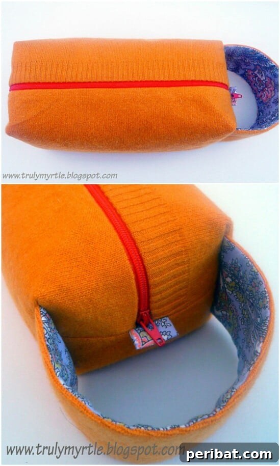 Sweater Salvation: Crafting New Life from Old Knits 19 Sweater Box Bag - 50 Amazingly Creative Upcycling Projects For Old Sweaters