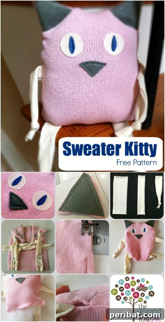 Sweater Salvation: Crafting New Life from Old Knits 3 Sweater Cat - 50 Amazingly Creative Upcycling Projects For Old Sweaters