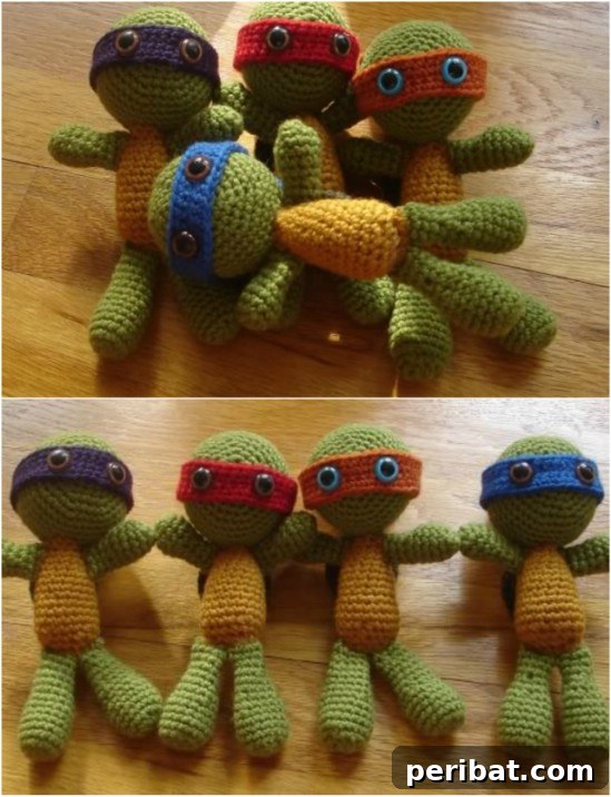 Easy Crochet 120 Free Patterns for Beginners 122 TMNT Pattern