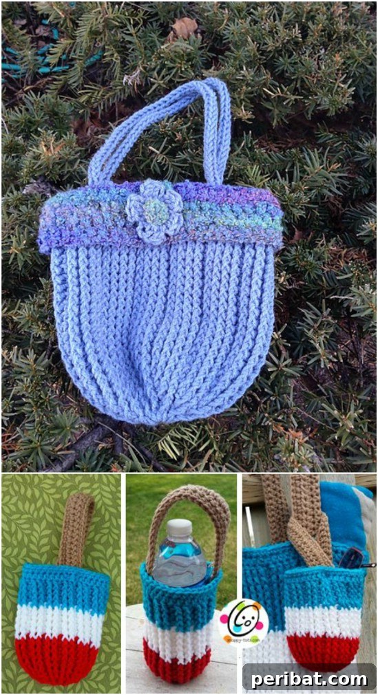 Easy Crochet 120 Free Patterns for Beginners 27 Summer Popsicle Bag Pattern