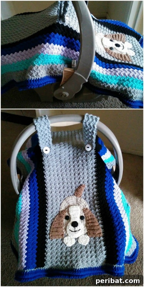 Easy Crochet 120 Free Patterns for Beginners 36 Simple Crocheted Car Seat Cover