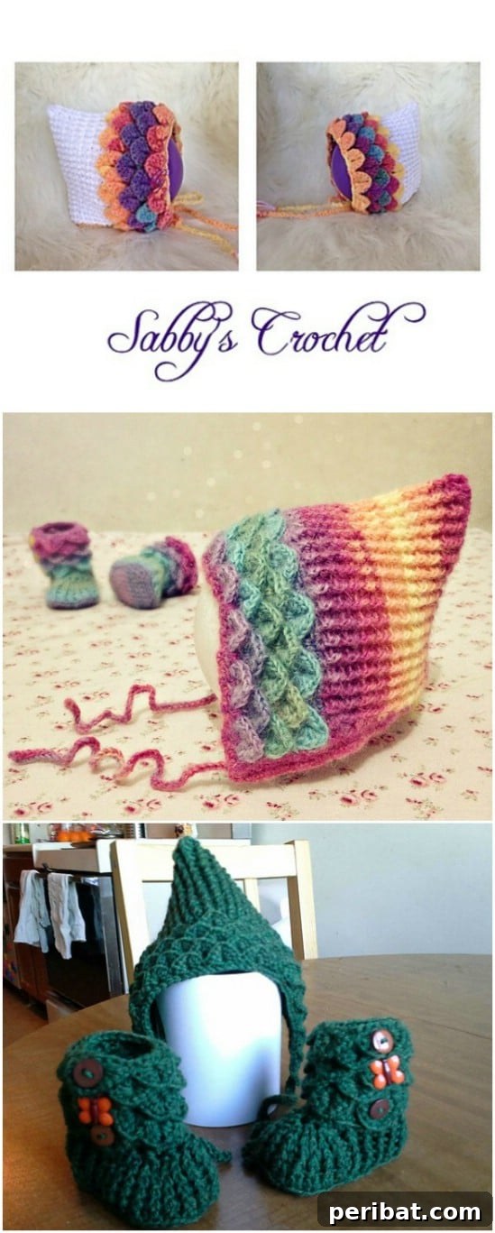 Easy Crochet 120 Free Patterns for Beginners 40 Adorable Pixie Hat And Booties