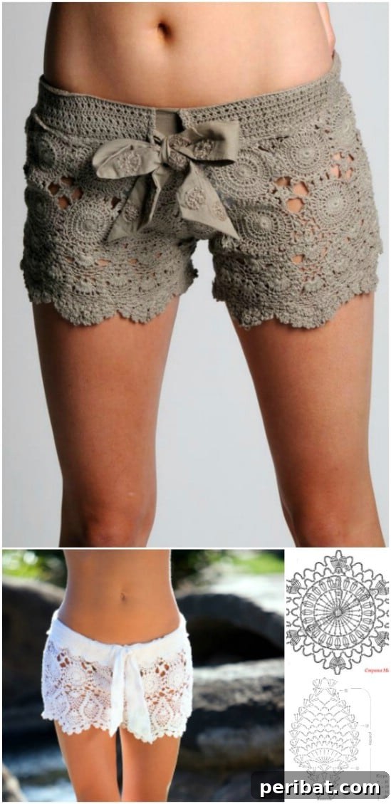 Easy Crochet 120 Free Patterns for Beginners 50 Lace Shorts