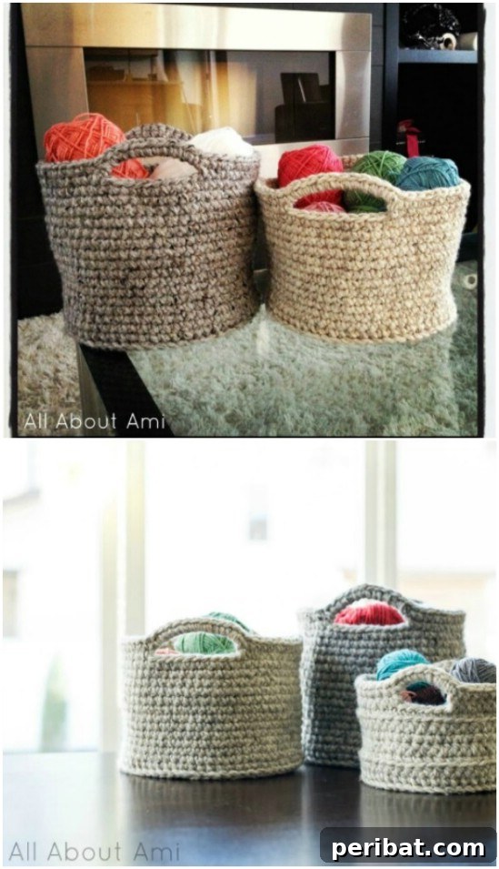 Easy Crochet 120 Free Patterns for Beginners 51 Crocheted Basket