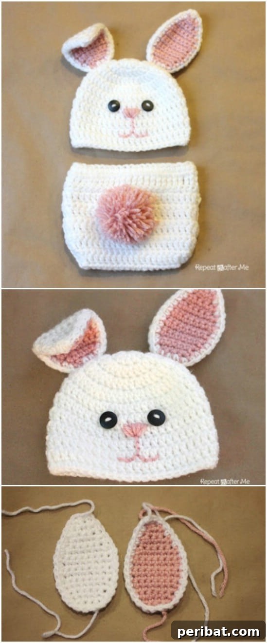 Easy Crochet 120 Free Patterns for Beginners 59 Easy Bunny Outfit