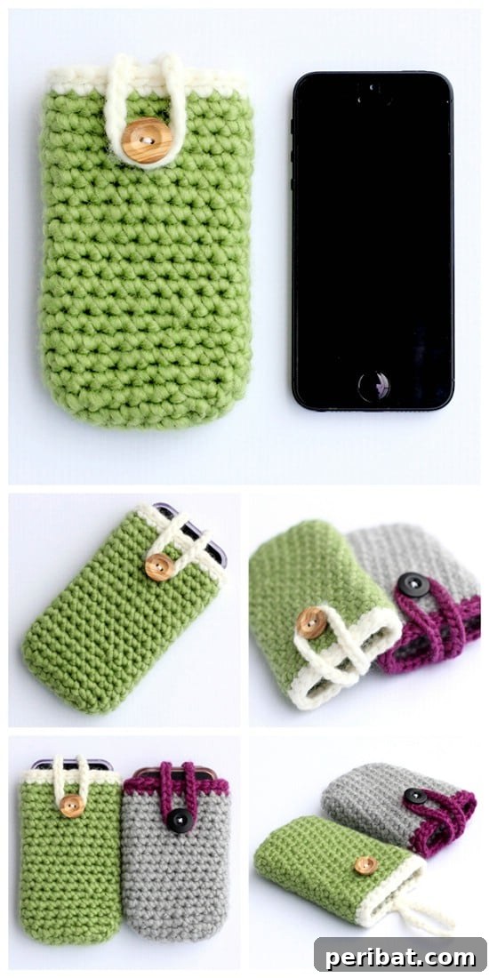 Easy Crochet 120 Free Patterns for Beginners 70 Crocheted iPhone Case