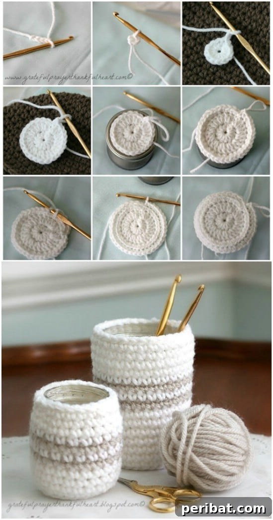 Easy Crochet 120 Free Patterns for Beginners 77 Crochet Jar Cozies