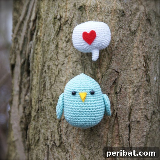 Easy Crochet 120 Free Patterns for Beginners 98 Love Bird Crocheted Toy