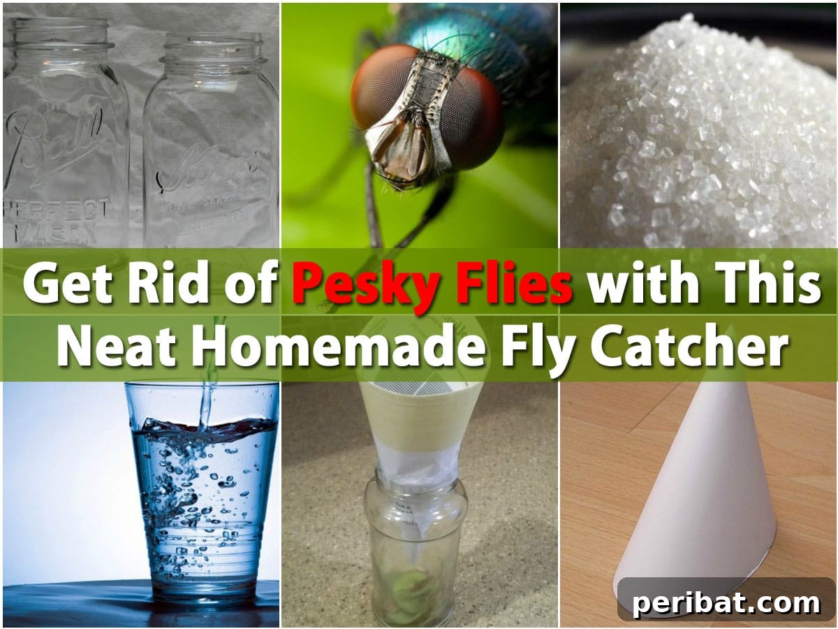 Conquer Flies With This Ingenious Homemade Trap 2 Get Rid of Pesky Flies with This Neat Homemade Fly Catcher