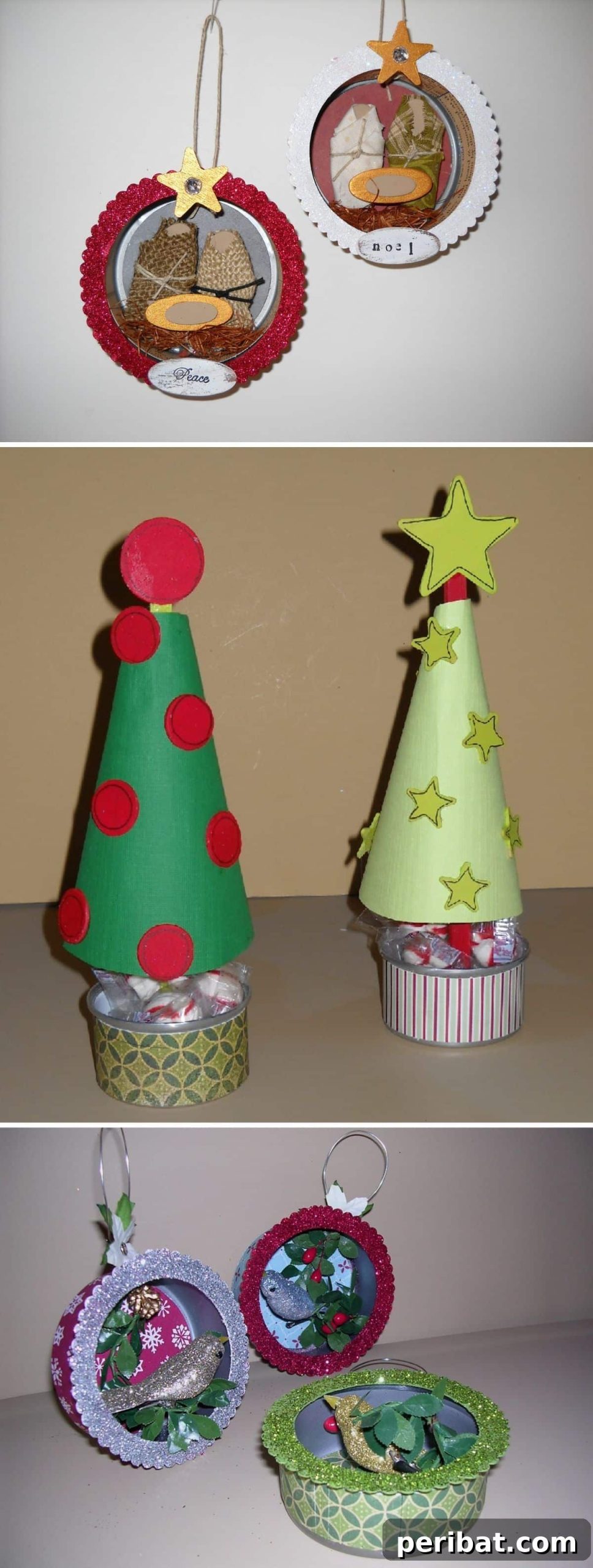 DIY Nativity Ornaments