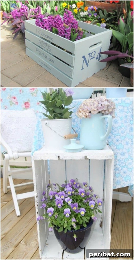 Wooden Crate Table