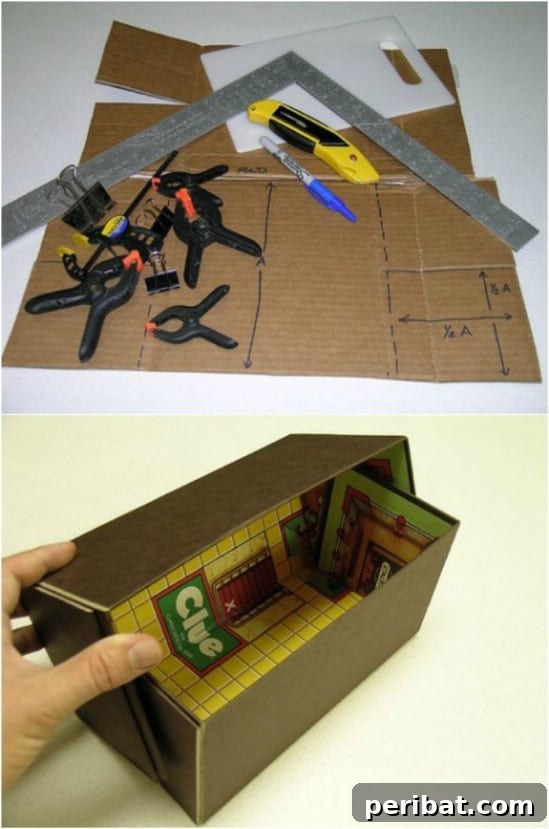 Board Game Jewelry Box