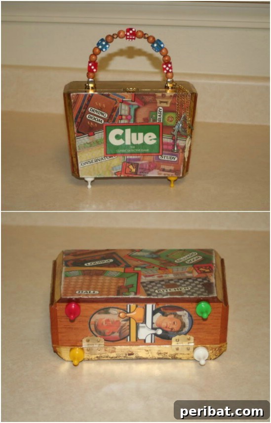 Clue Game Cigar Box Purse