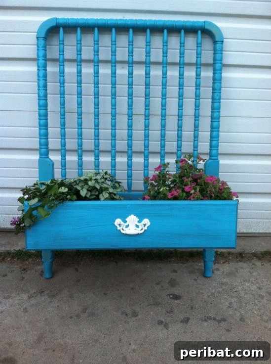 Baby Crib Planter