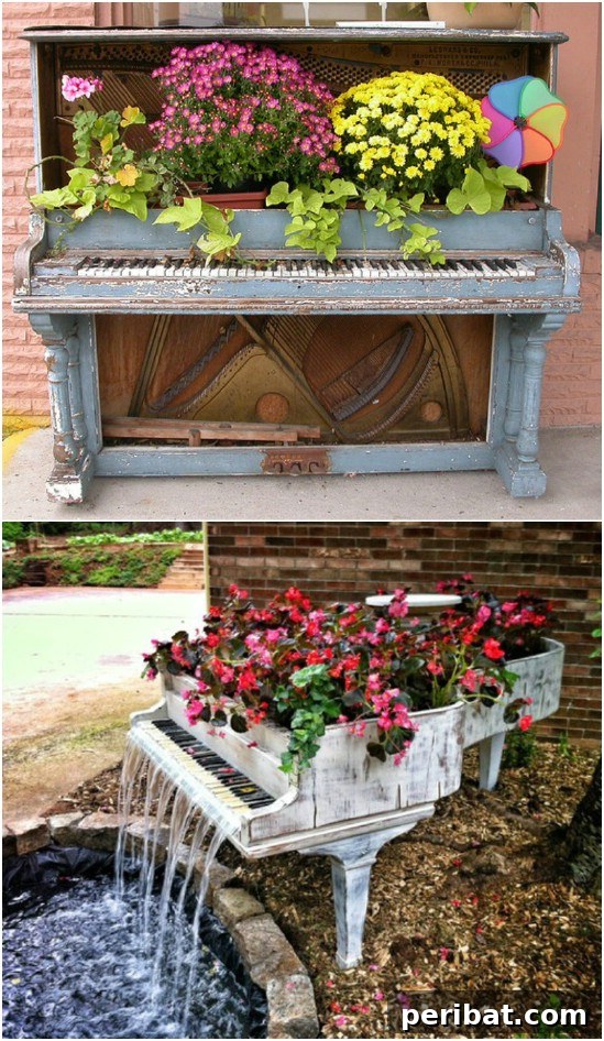 Baby Grand Water Planter