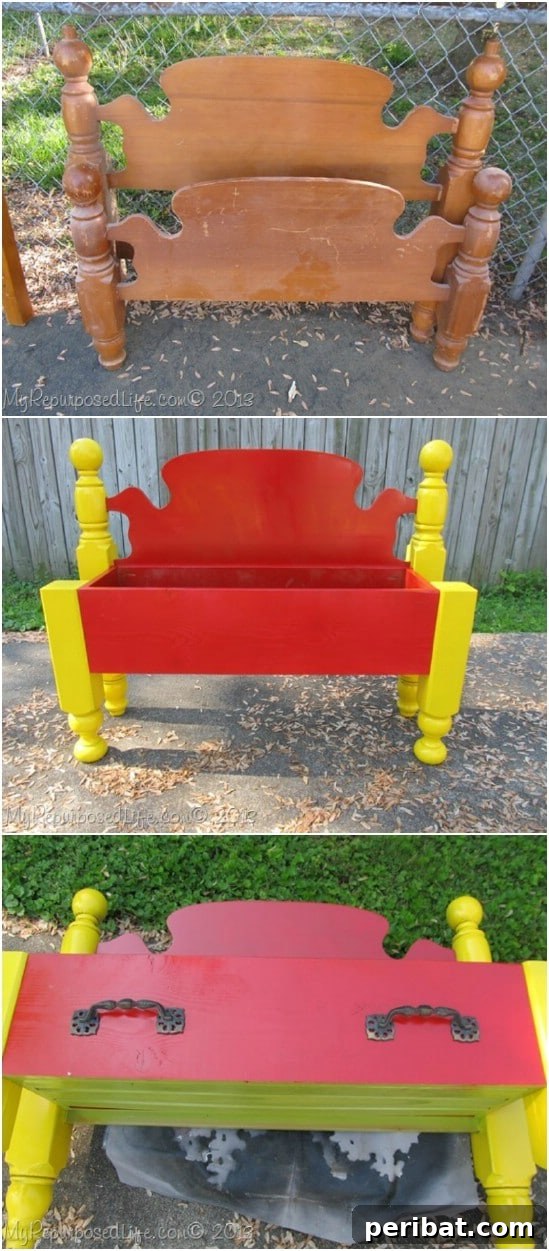 Headboard Planter