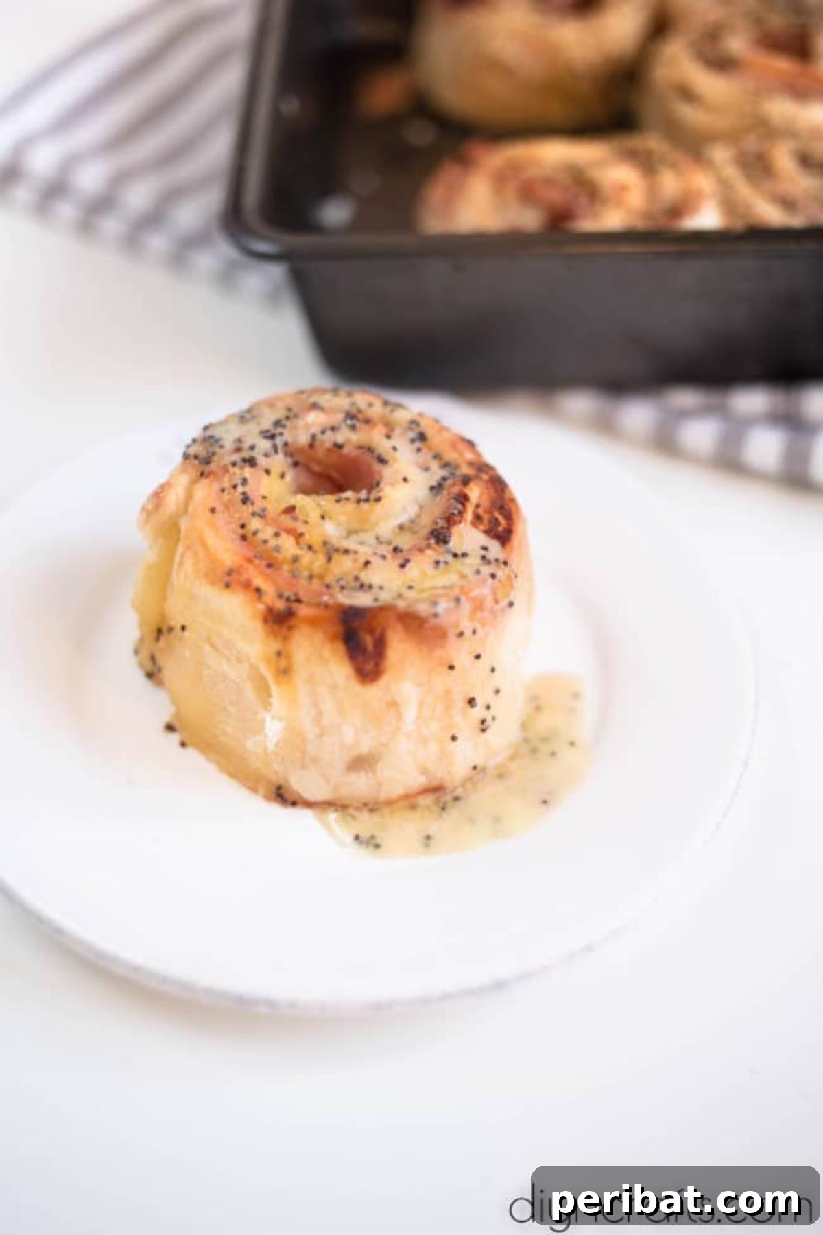 Baked Ham and Cheese Roll Ups Reimagined 9 Baked Ham and Cheese Roll-ups Finished recipe.