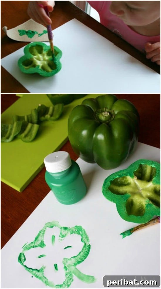 Painted Shamrock