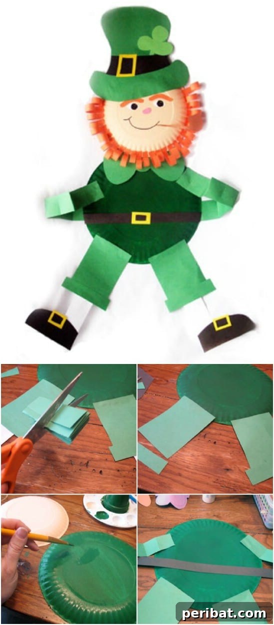 Easy Leprechaun Wall Hanging