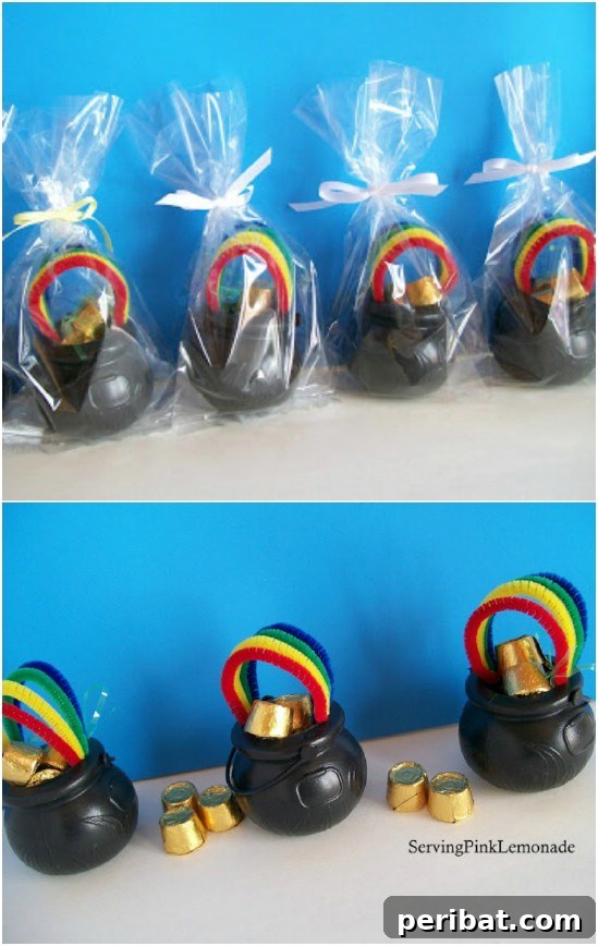 Pot Of Gold Filled With Candy