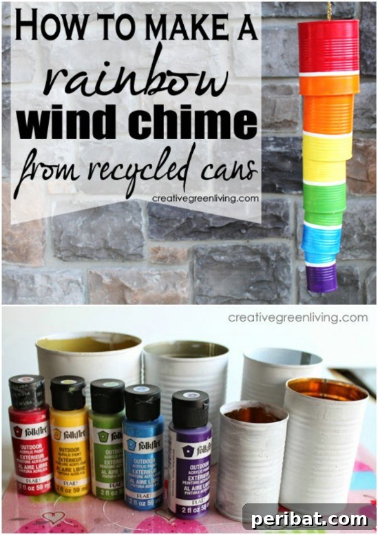 Rainbow Wind Chime