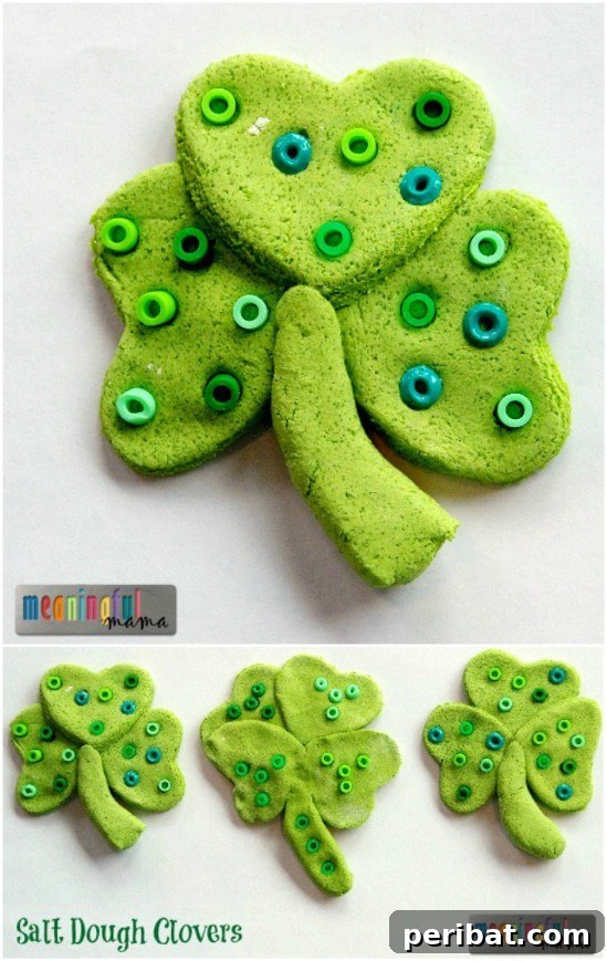 Salt Dough Clover