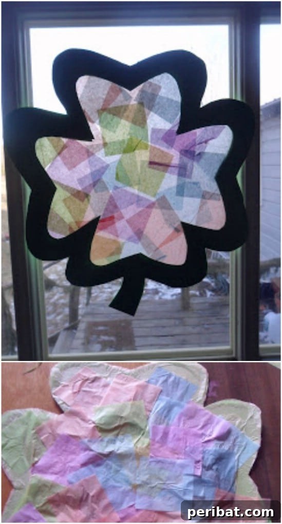 St. Patrick’s Day Window Transparency