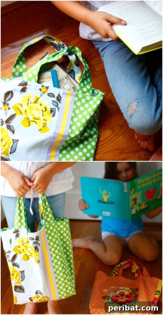 Impressive DIY Dish Towel Tote Bag
