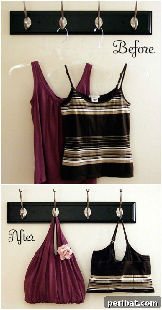 Easy DIY Tank Top Tote