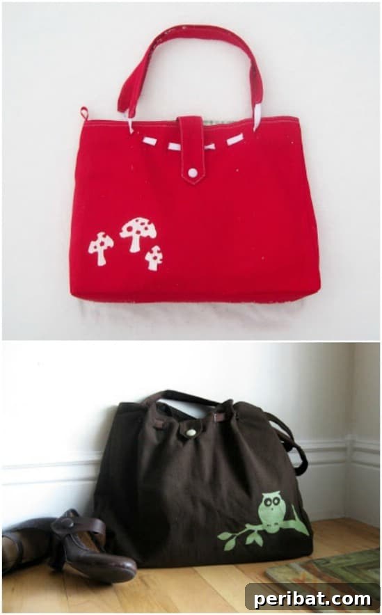 School Bag Styled Tote