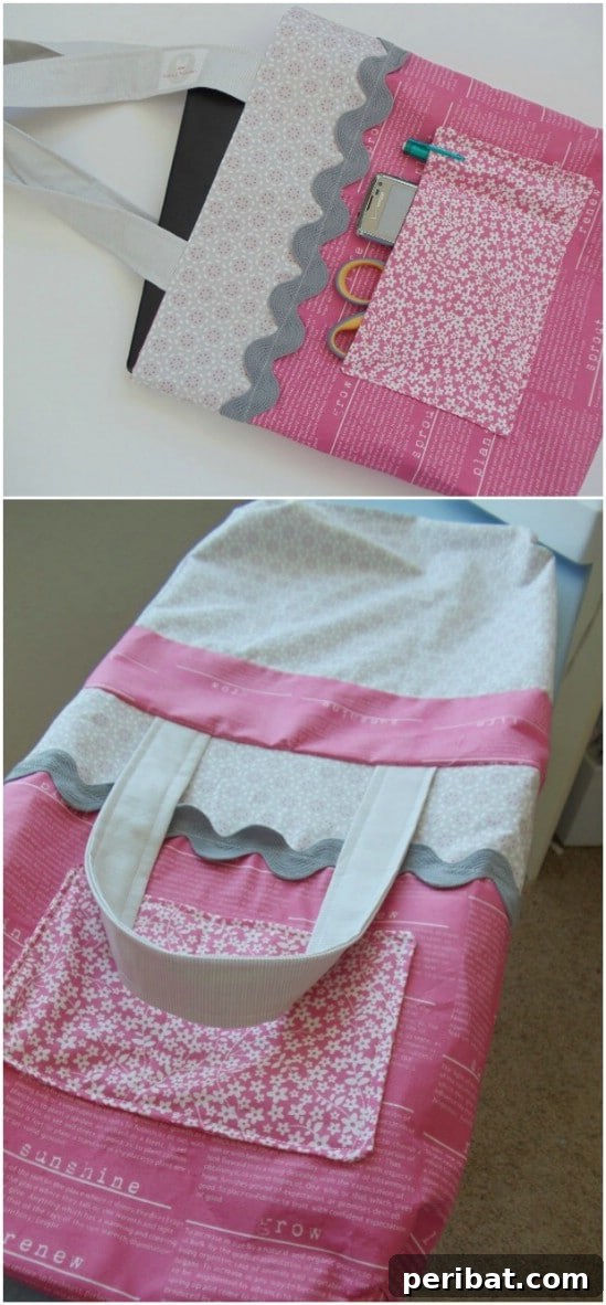 Big Pocket Tote Bag