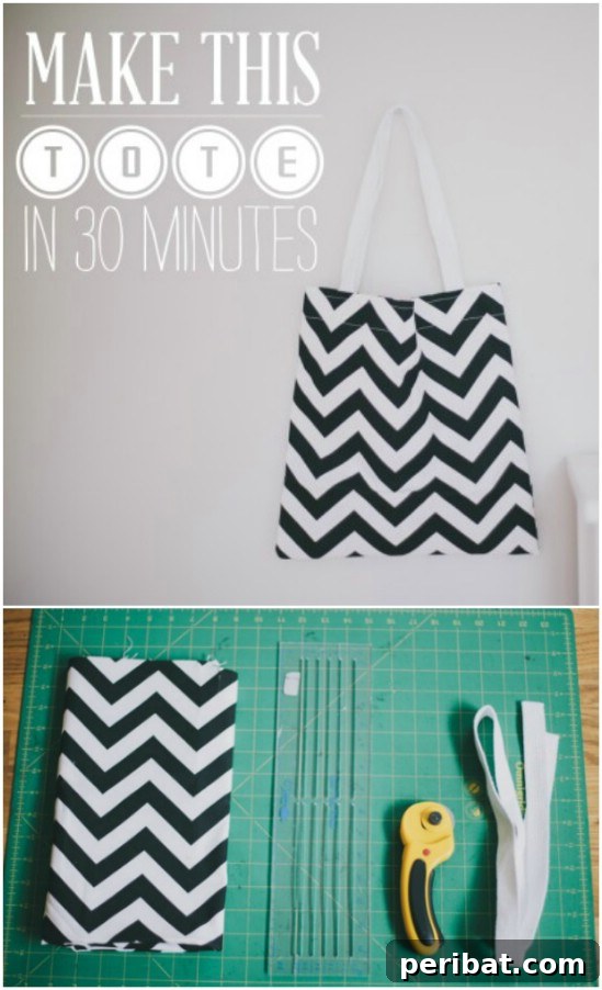 Easy Half Hour Tote Bag