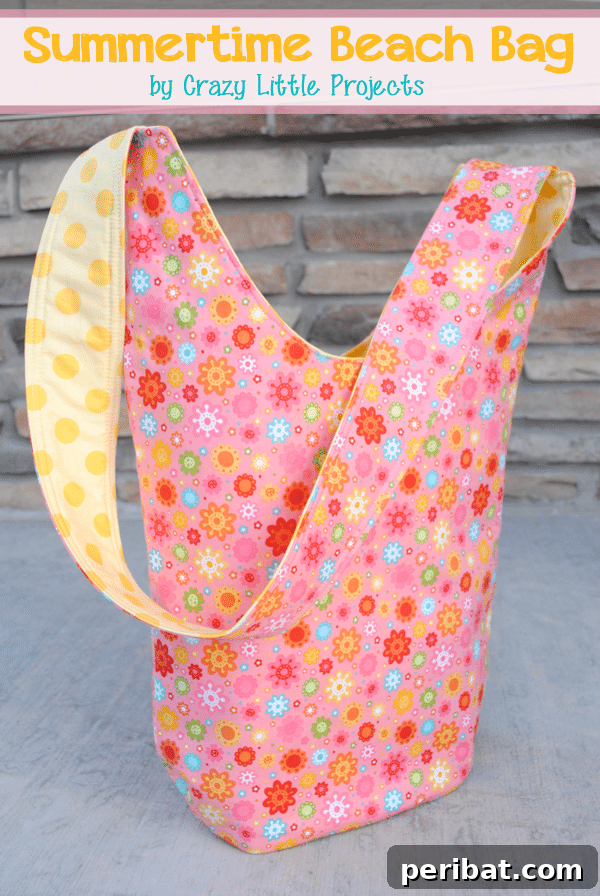 Make Your Own Beach Tote – A Great DIY Craft for Summer!