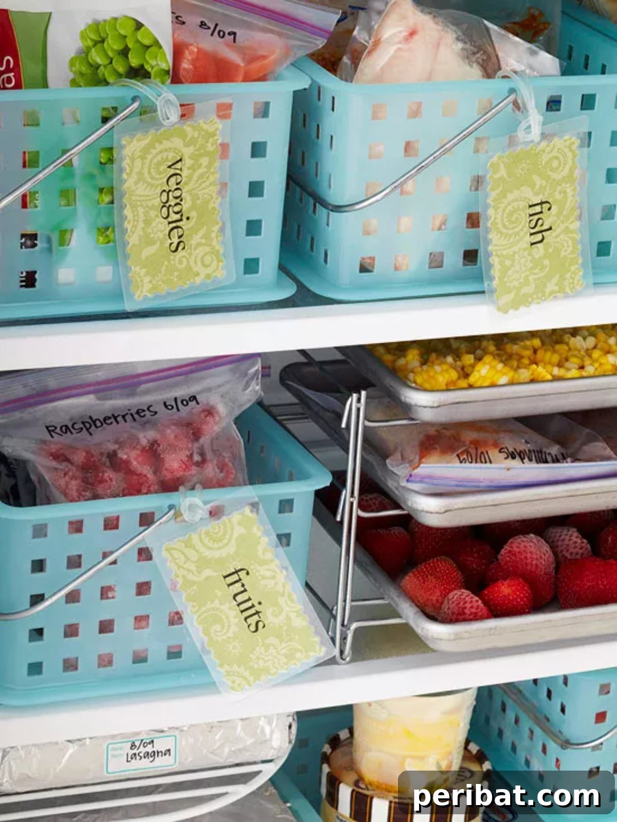 DIY Savvy Ways to Store Food in organized baskets