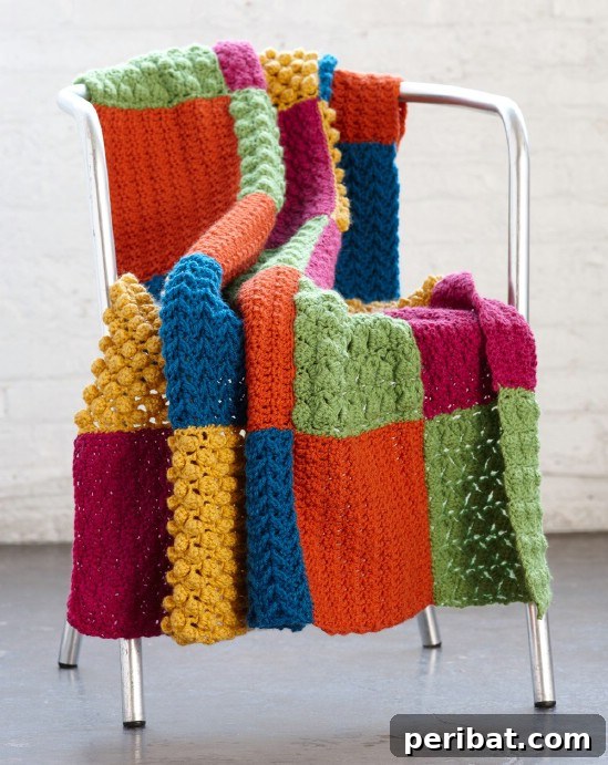 28 Fast and Fun Crochet Blankets Beginner Patterns 11 Sampler Throw