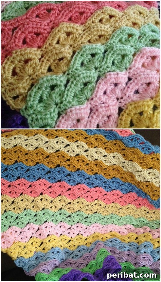 28 Fast and Fun Crochet Blankets Beginner Patterns 20 Irish Wave Crochet Blanket