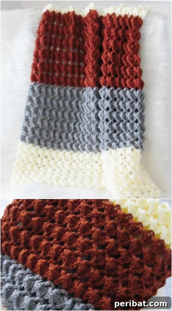 28 Fast and Fun Crochet Blankets Beginner Patterns 6 Falling Petals Afghan