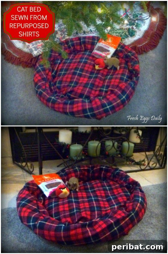 25 Genius Flannel Upcycling Ideas You Need to Try 14 Easy DIY Flannel Pet Bed