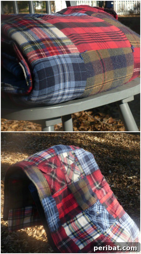 25 Genius Flannel Upcycling Ideas You Need to Try 16 Easy DIY Flannel Shirt Quilt
