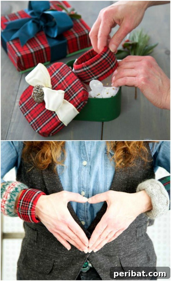 25 Genius Flannel Upcycling Ideas You Need to Try 3 DIY Flannel Chunky Cuff Bracelets