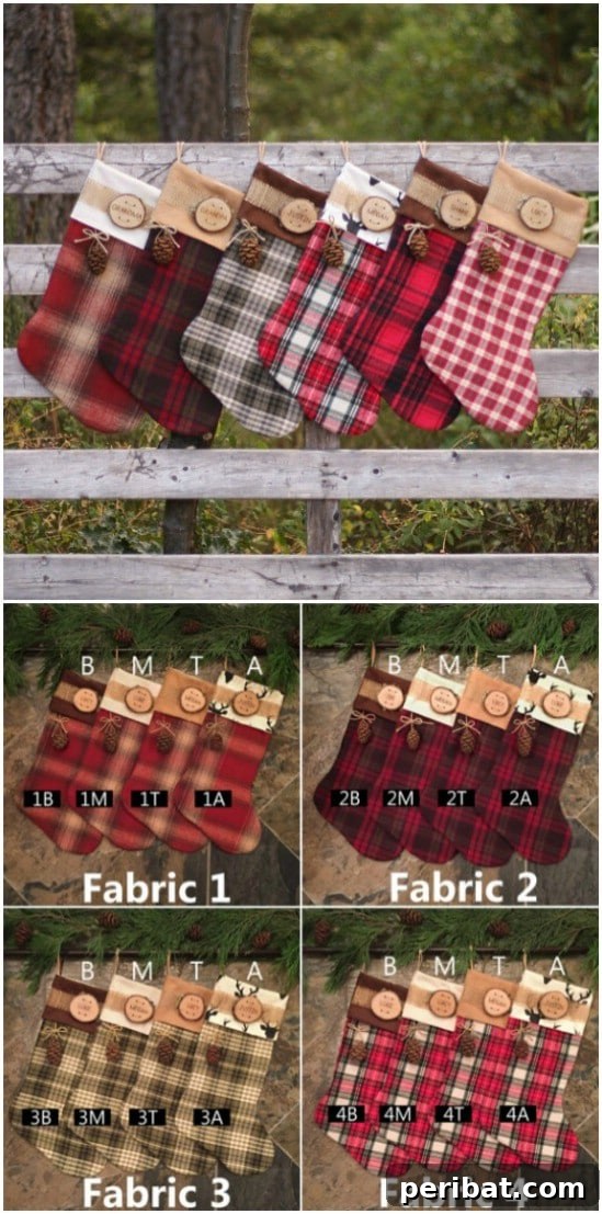 25 Genius Flannel Upcycling Ideas You Need to Try 27 Christmas Flannel Stockings