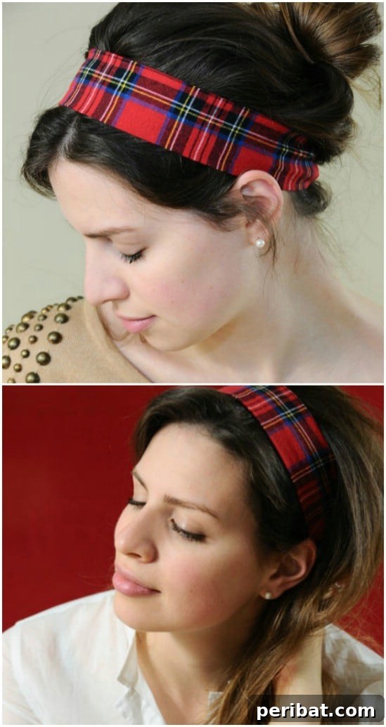 25 Genius Flannel Upcycling Ideas You Need to Try 9 Gorgeous DIY Flannel Headband