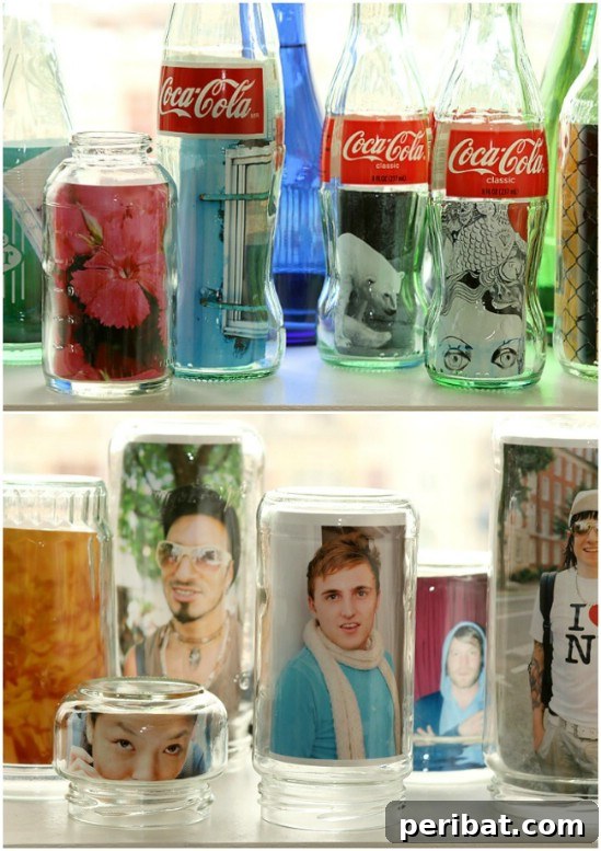 Glass Jar Frames