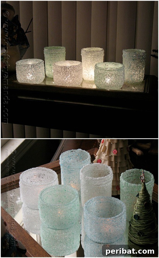 Epsom Salt Luminaries