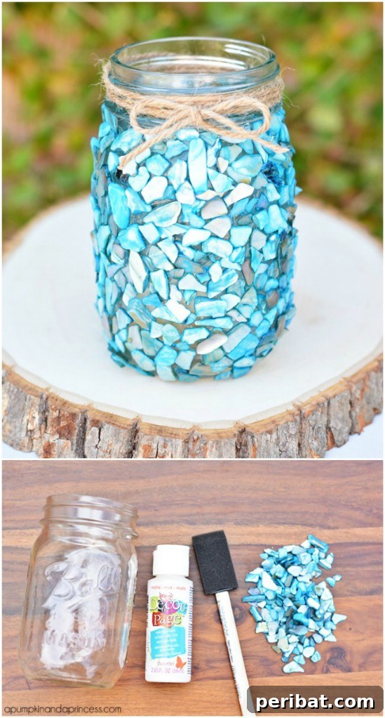 Seashell Jars