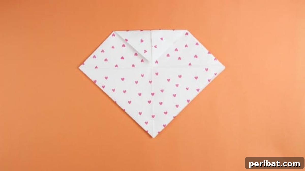 Craft Adorable Easter Napkin Bunny Bags 4 How to Make This Ridiculously Cute Easter Napkin Bunny Bag {Step 2}