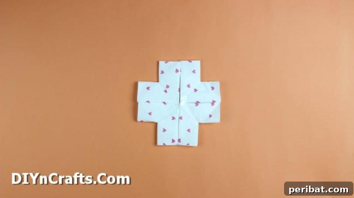 Craft Adorable Easter Napkin Bunny Bags 6 How to Make This Ridiculously Cute Easter Napkin Bunny Bag {Step 4}