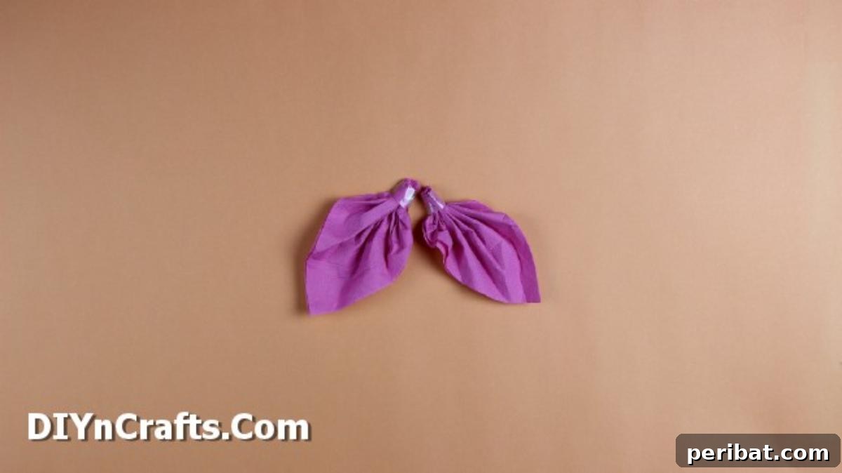 Craft Adorable Easter Napkin Bunny Bags 9 How to Make This Ridiculously Cute Easter Napkin Bunny Bag {Step 9}