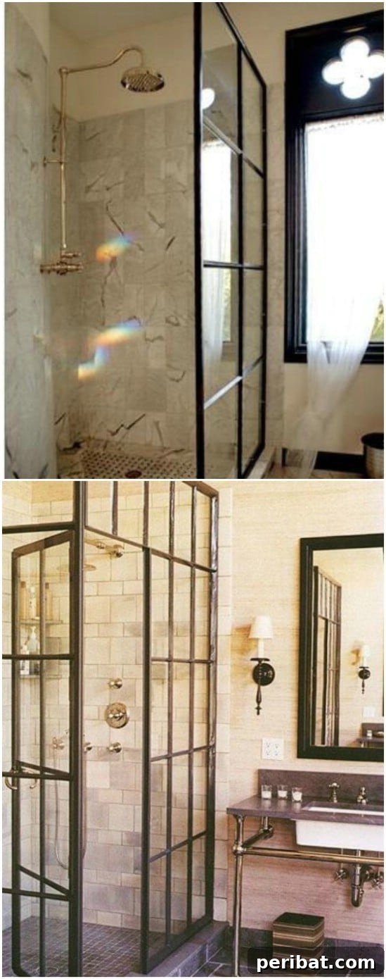 40 Brilliant Ways to Upcycle Old Windows 42 Repurposed Window Shower Door